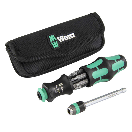 Wera 7 Piece Kraftform Kompakt 20 Screwdriver Bit Set