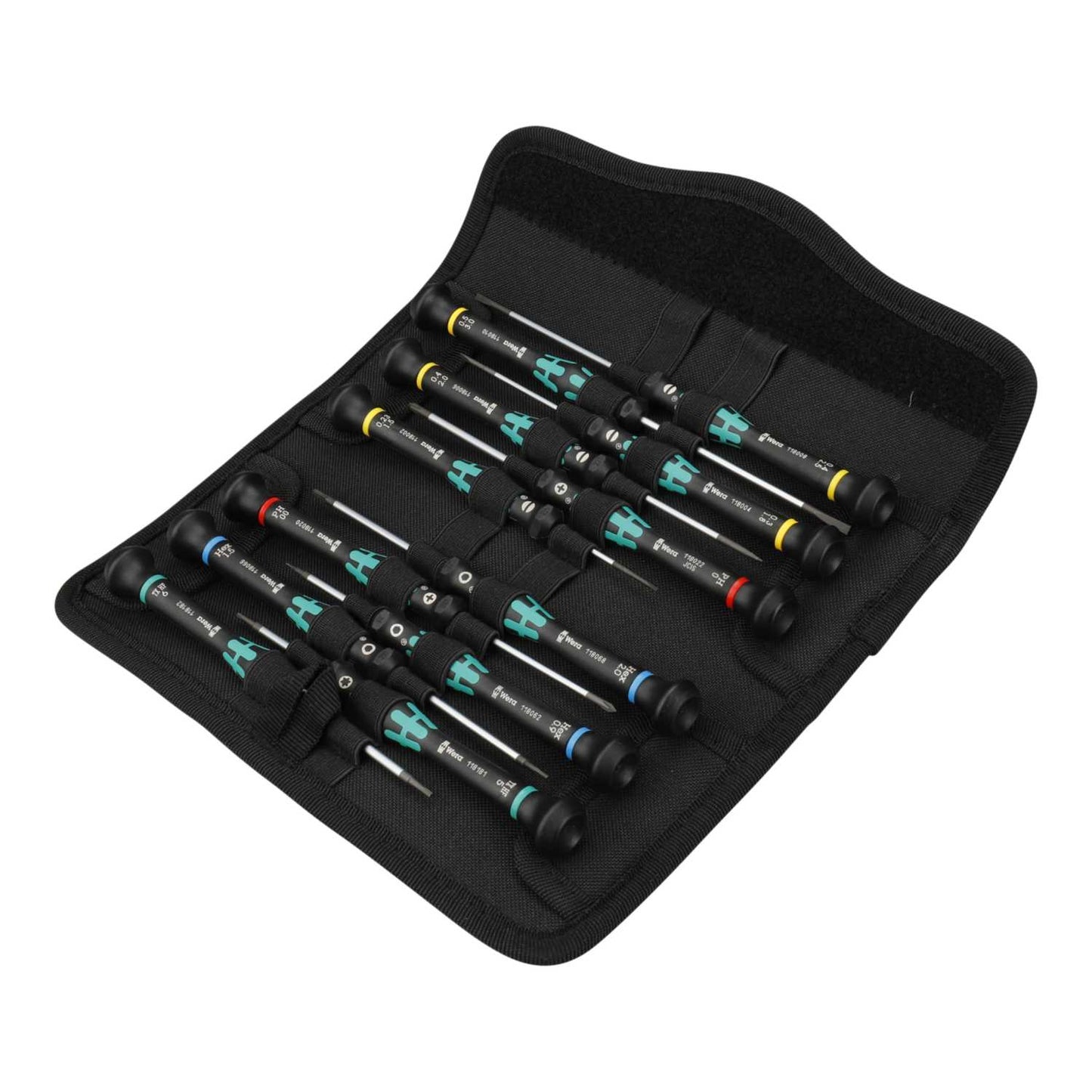 Wera 12 Piece Kraftform Micro Universal Screwdriver Set