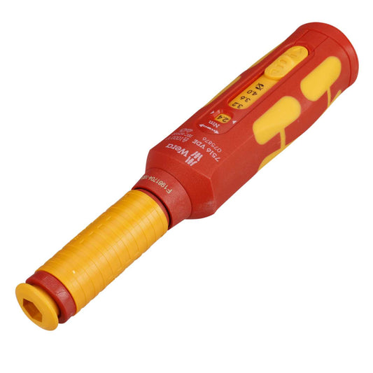 Wera 2.4 to 4.0Nm Kraftform VDE Adjustable Torque Handle
