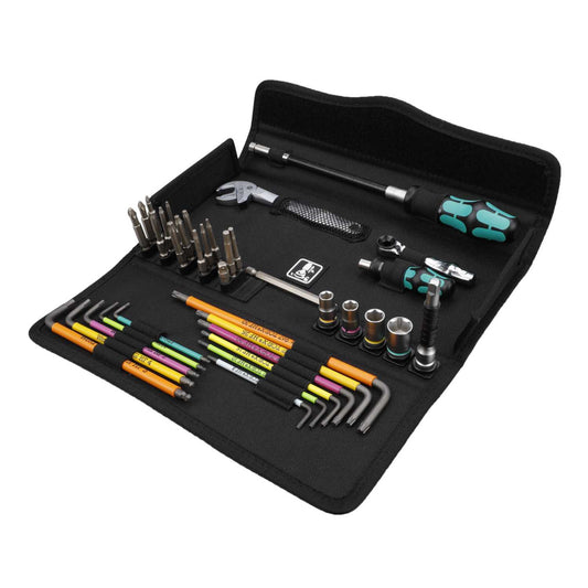 Wera 35 Piece Kraftform Kompakt Screwdriving Tool Set for Window Installation