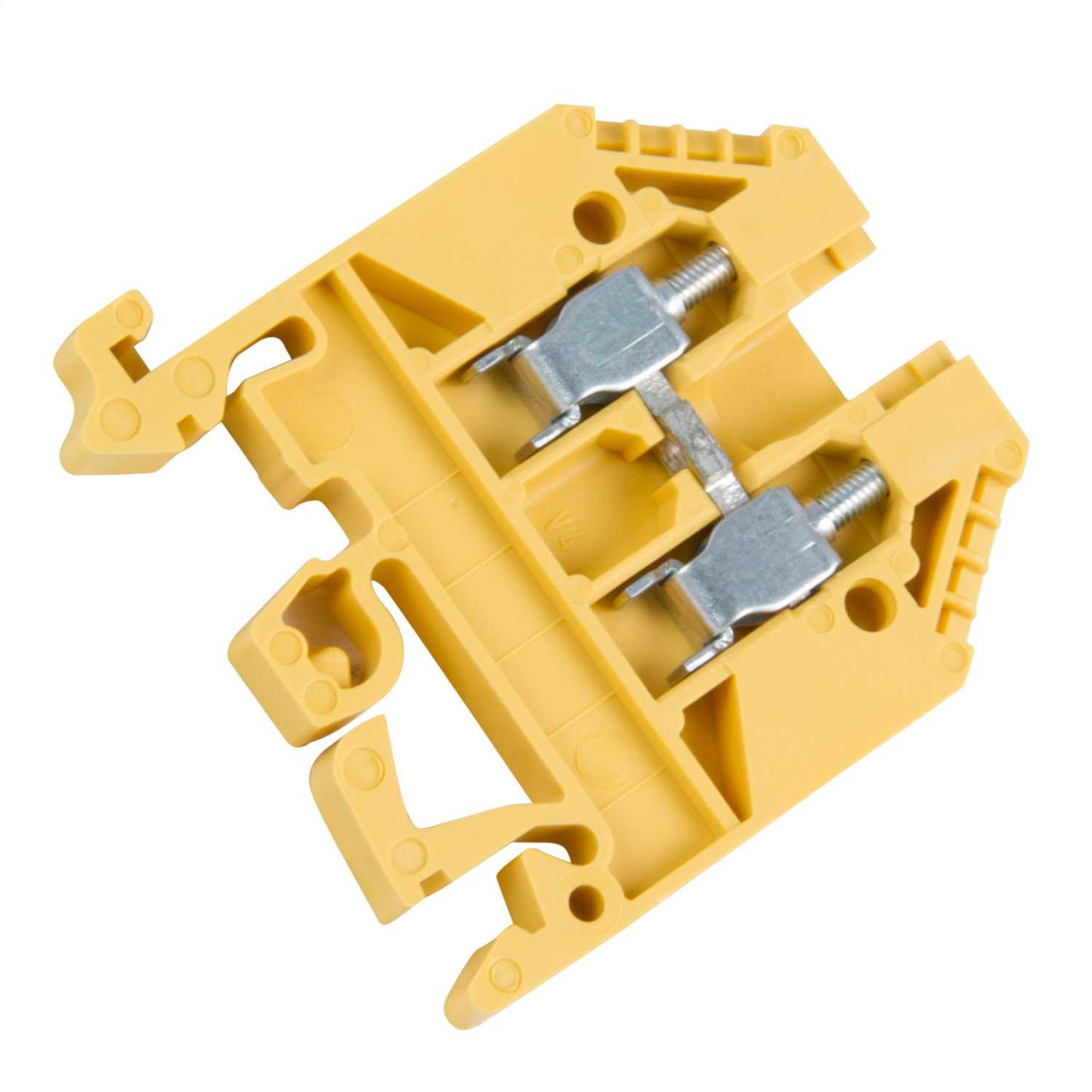 Wieland 2.5mm Standard DIN Rail Terminal Yellow