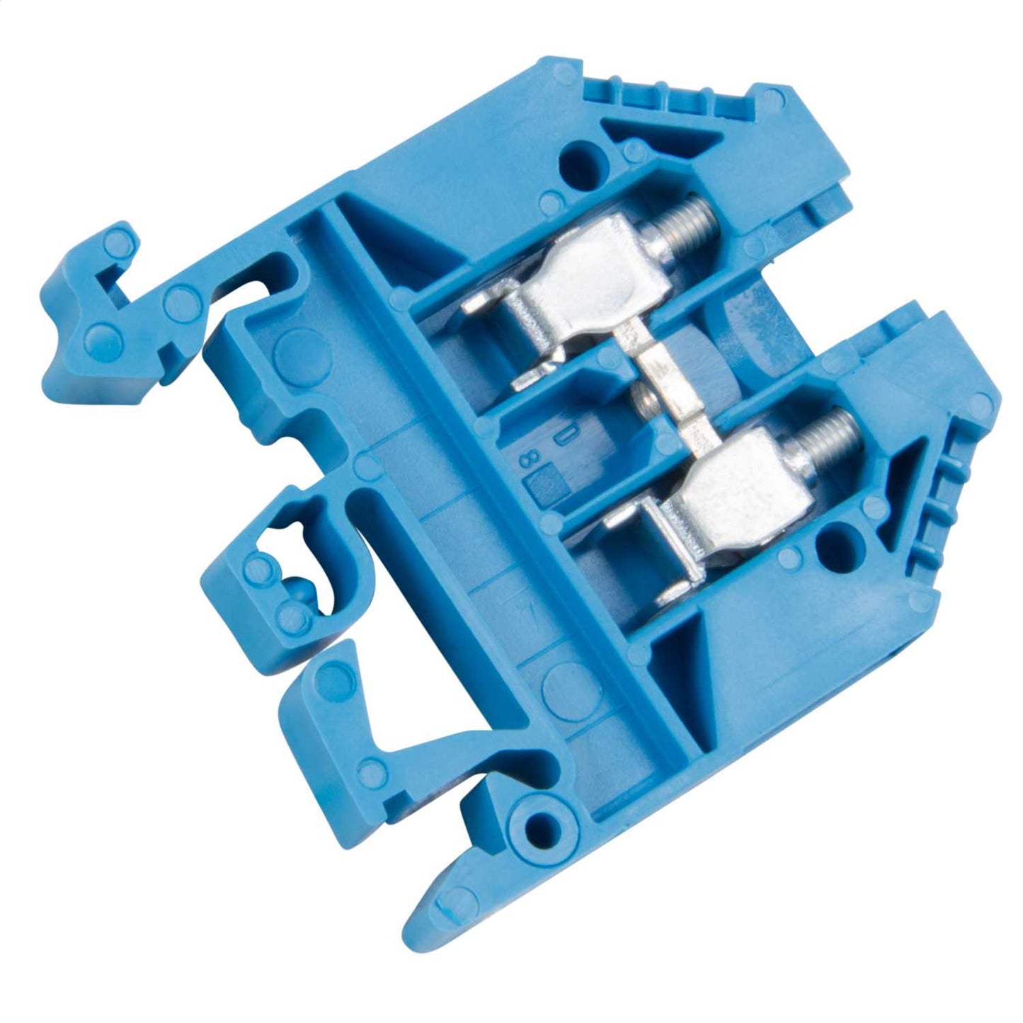 Wieland 4mm Standard DIN Rail Terminal Blue
