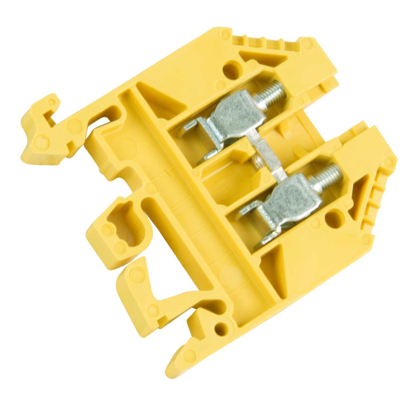 Wieland 4mm Standard DIN Rail Terminal Yellow