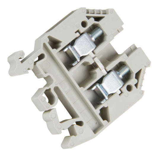 Wieland 6mm Standard DIN Rail Terminal Grey