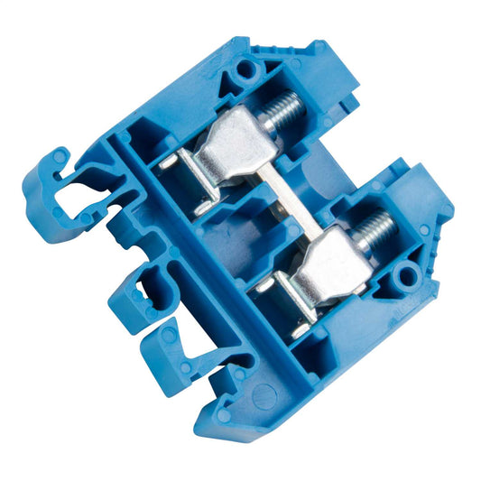 Wieland 10mm Standard DIN Rail Terminal Blue