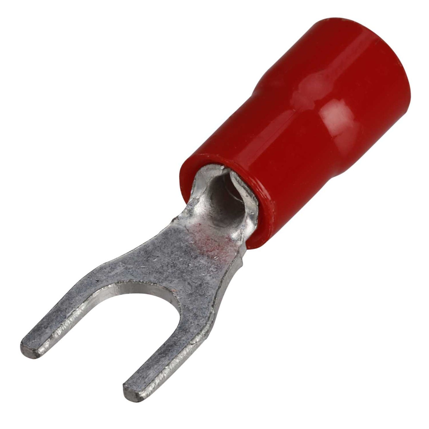 Cembre RF-U4 4mm Red Fork Crimp Lugs for 1.5mm Cables (Pack of 100)