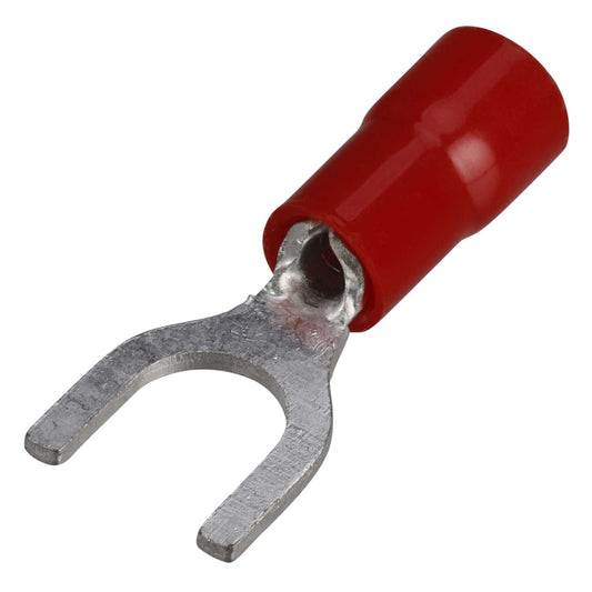 Cembre RF-U5 5mm Red Fork Crimp Lugs for 1.5mm Cables (Pack of 100)