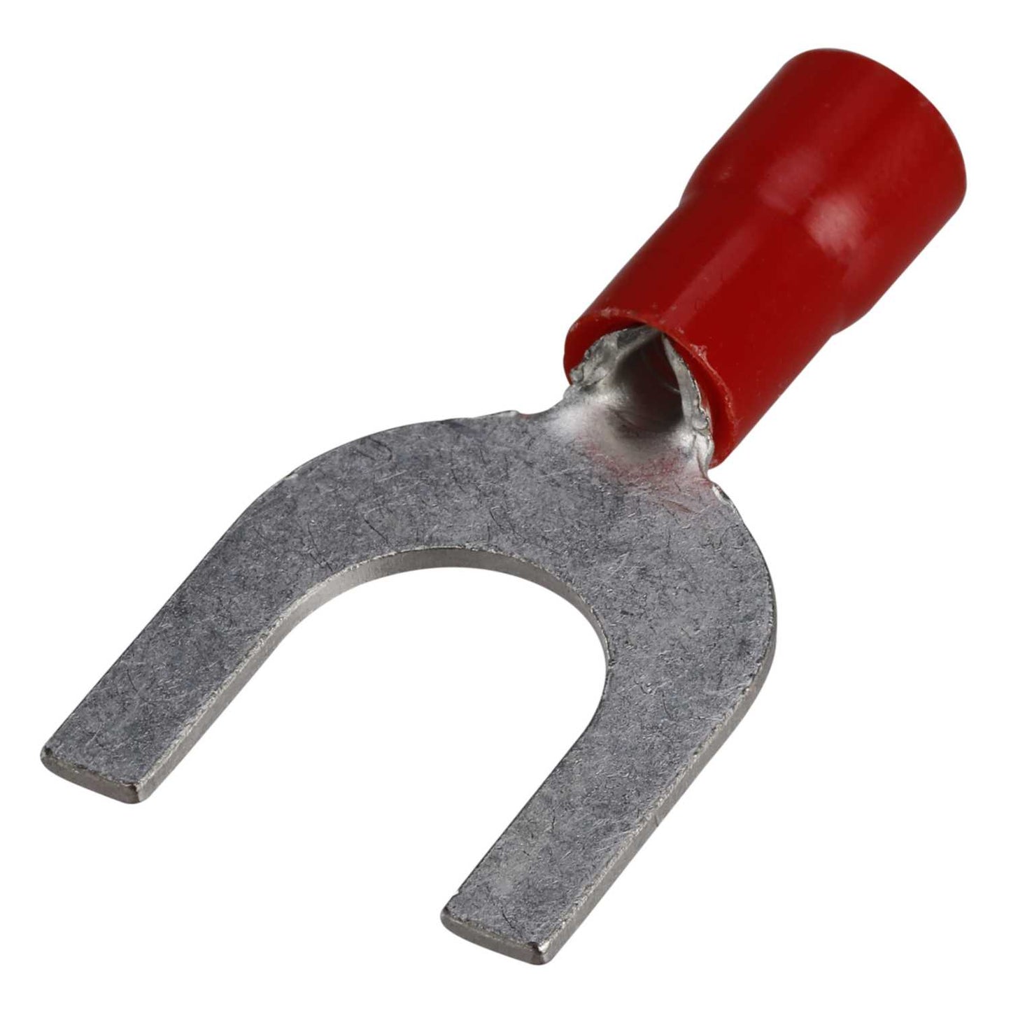Cembre RF-U8 8mm Red Fork Crimp Lugs for 1.5mm Cables (Pack of 100)