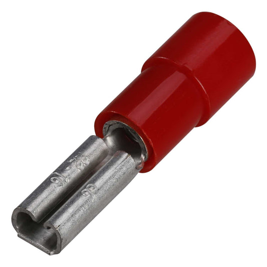 Cembre RF-F308 3.2mm Red Female Crimp Terminals for 1.5mm Cables (Pack of 100)