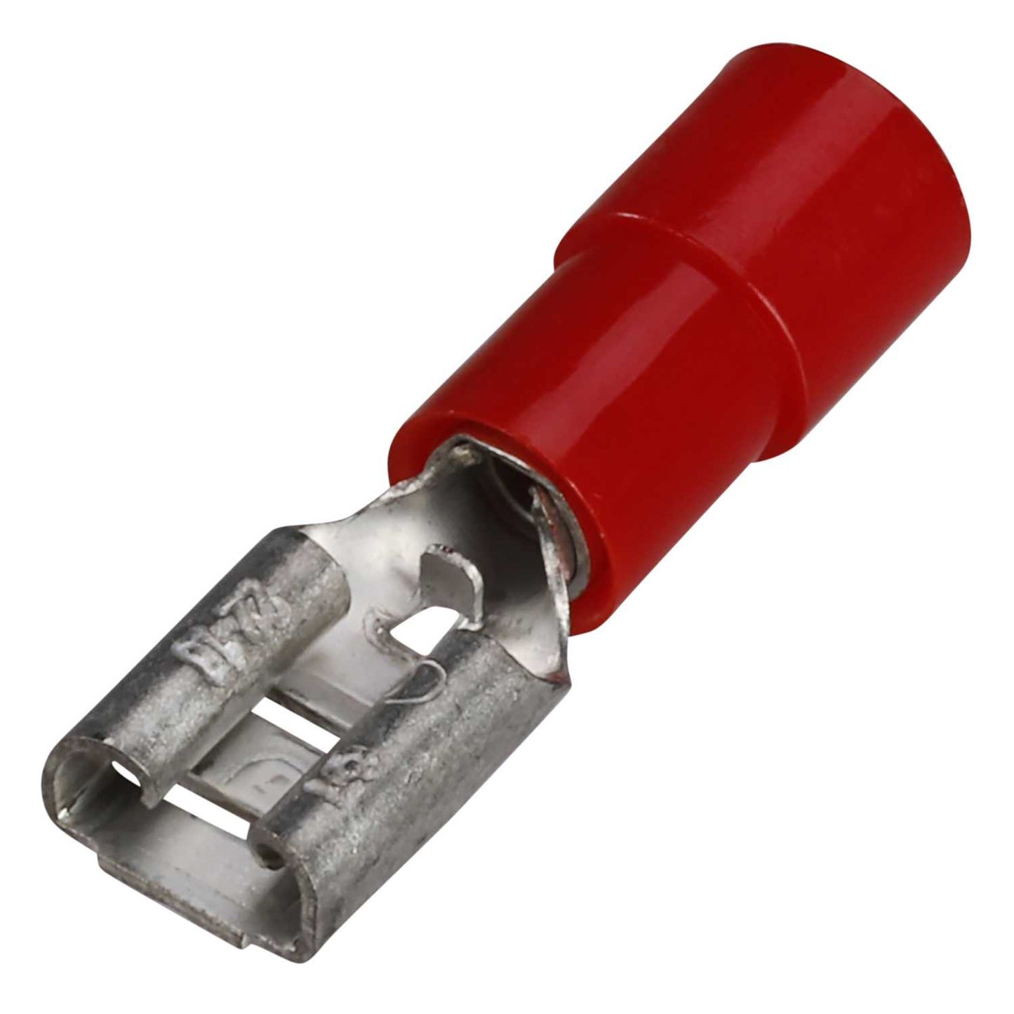 Cembre RF-F405 4.8mm Red Female Crimp Terminals for 1.5mm Cables (Pack of 100)