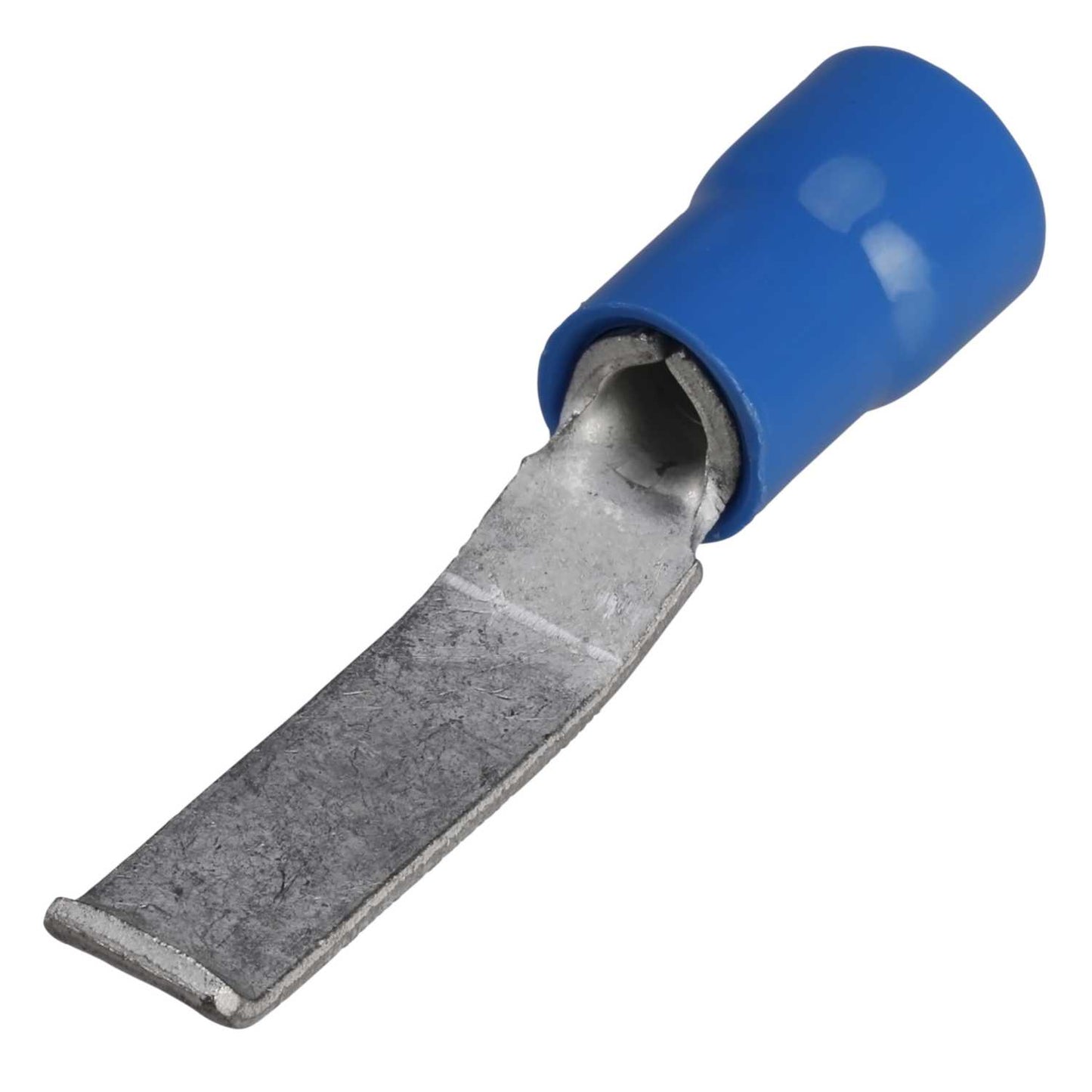 Cembre BF-PPL46 17.5mm Blue Hook Blade Terminal Crimps for 2.5mm Cables (Pack of 100)