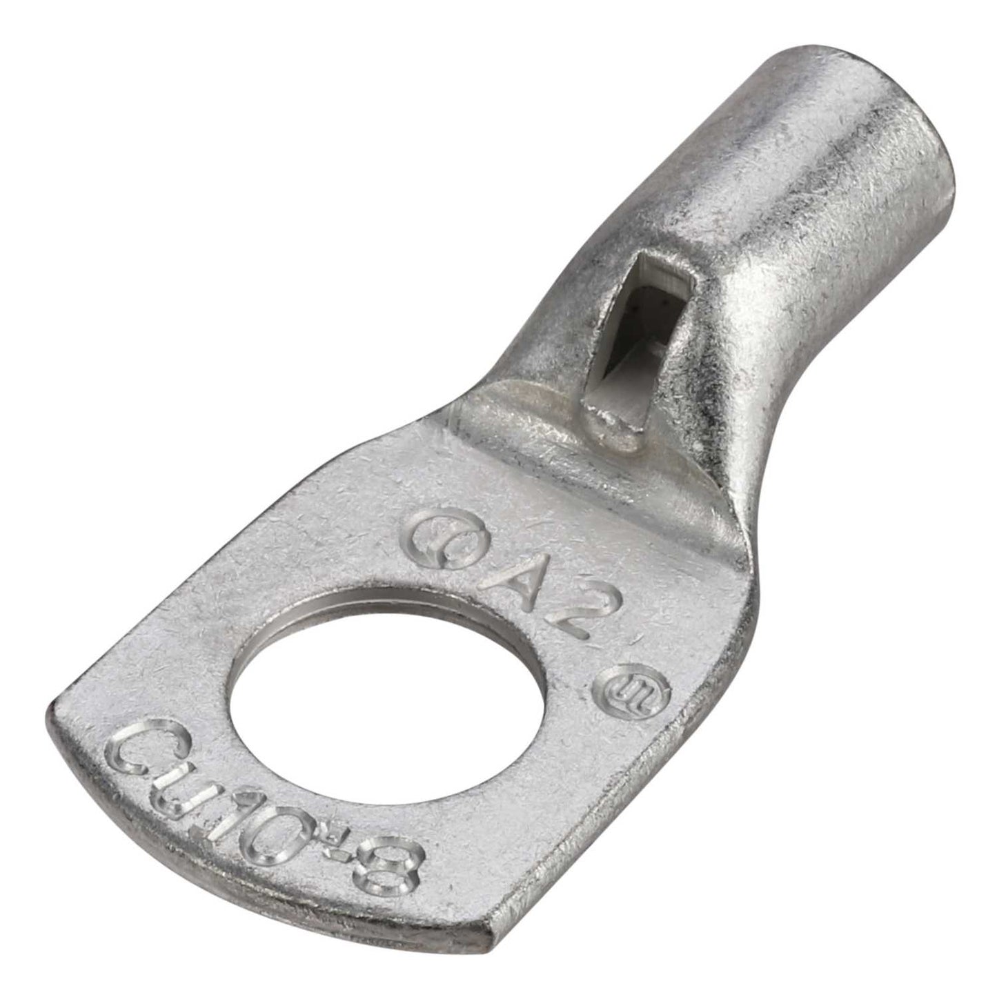 A2-M8 Copper Lugs 8mm Hole for 10mm Cable (Sold in 1's)