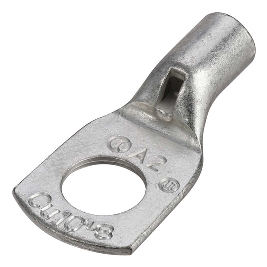A2-M8 Copper Lugs 8mm Hole for 10mm Cable (Sold in 1's)