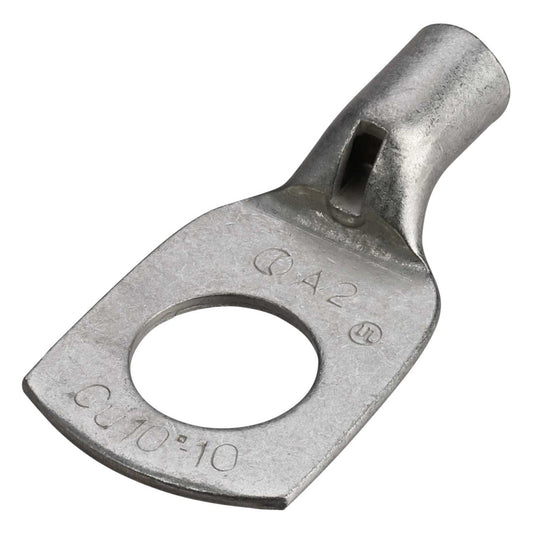 A2-M10 Copper Lugs 10mm Hole for 10mm Cable (Sold in 1's)