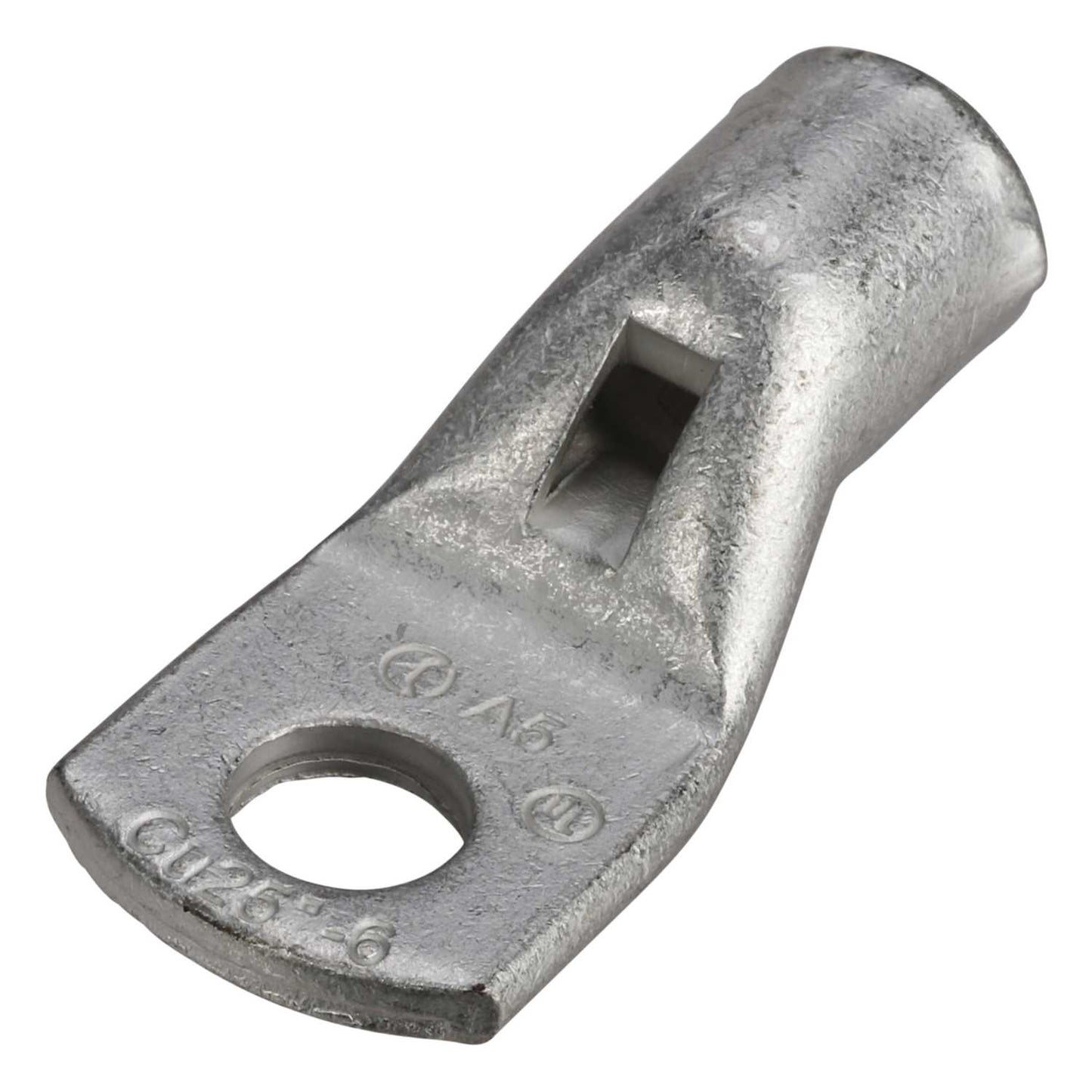 A5-M6 Copper Lugs 6mm Hole for 25mm Cable (Sold in 1's)