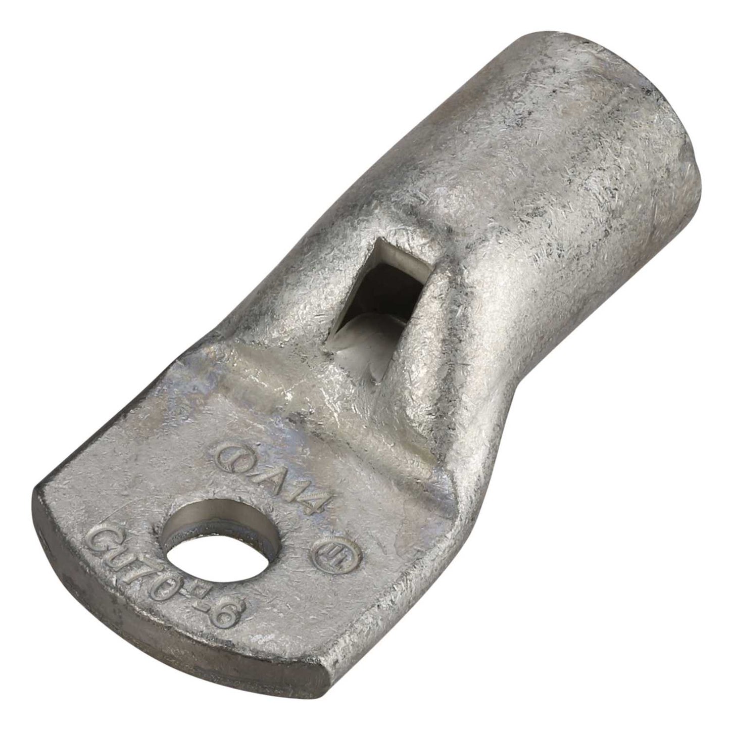 A14-M6 Copper Lugs 6mm Hole for 70mm Cable (Sold in 1's)