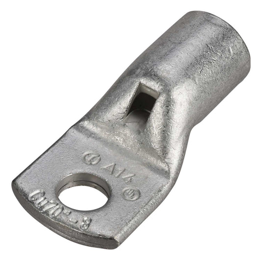 A14-M8 Copper Lugs 8mm Hole for 70mm Cable (Sold in 1's)