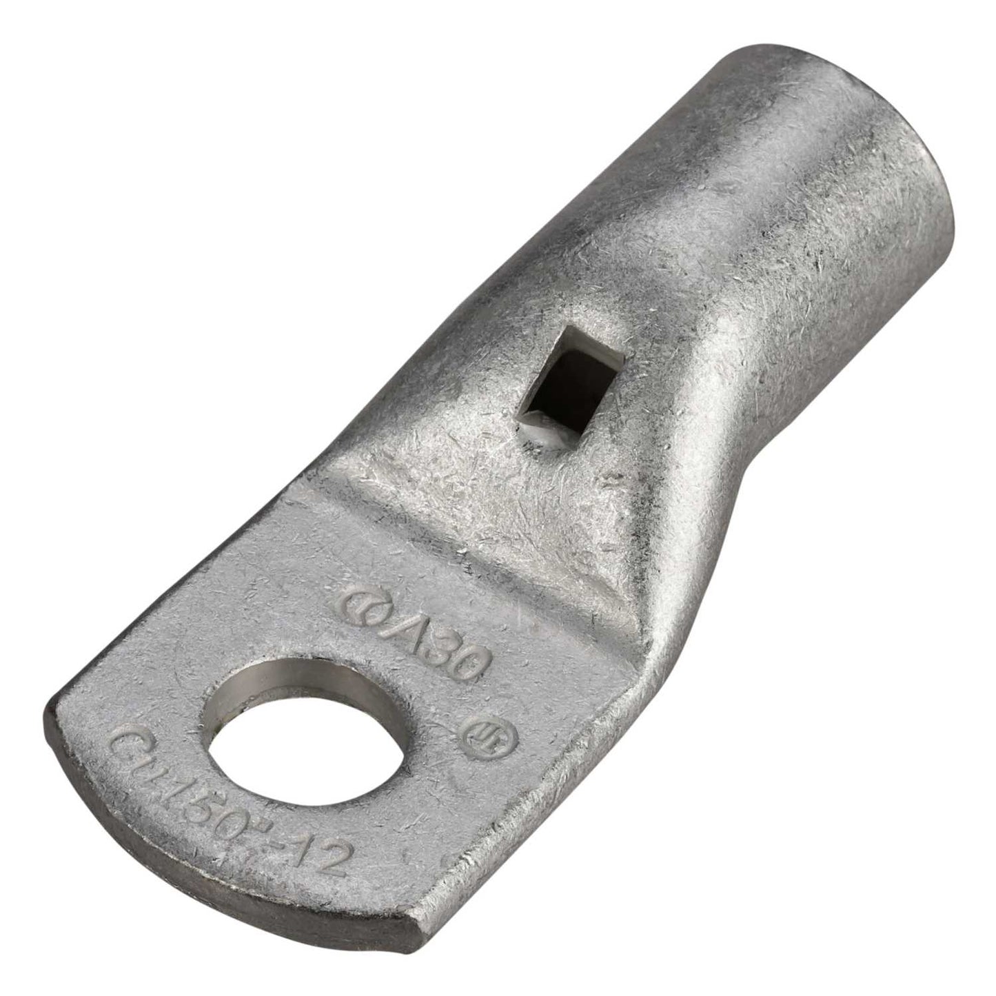 A30-M12 Copper Lugs 12mm Hole for 150mm Cable (Sold in 1's)
