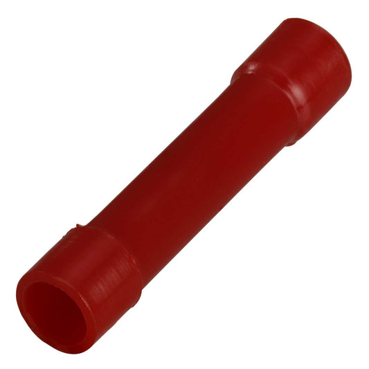 Cembre NL03-M Red Through Crimp Connector for 1.5mm Cables (Pack of 100)