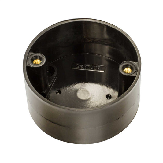 20mm PVC Conduit Plain Box Black (Sold in 1's)