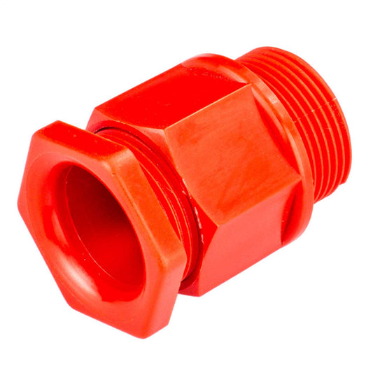 20mm Nylon Compression Gland Small Red (Sold in 1's)