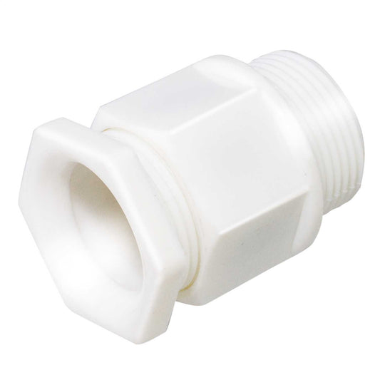 25mm Nylon Compression Gland Large White (Sold in 1's)