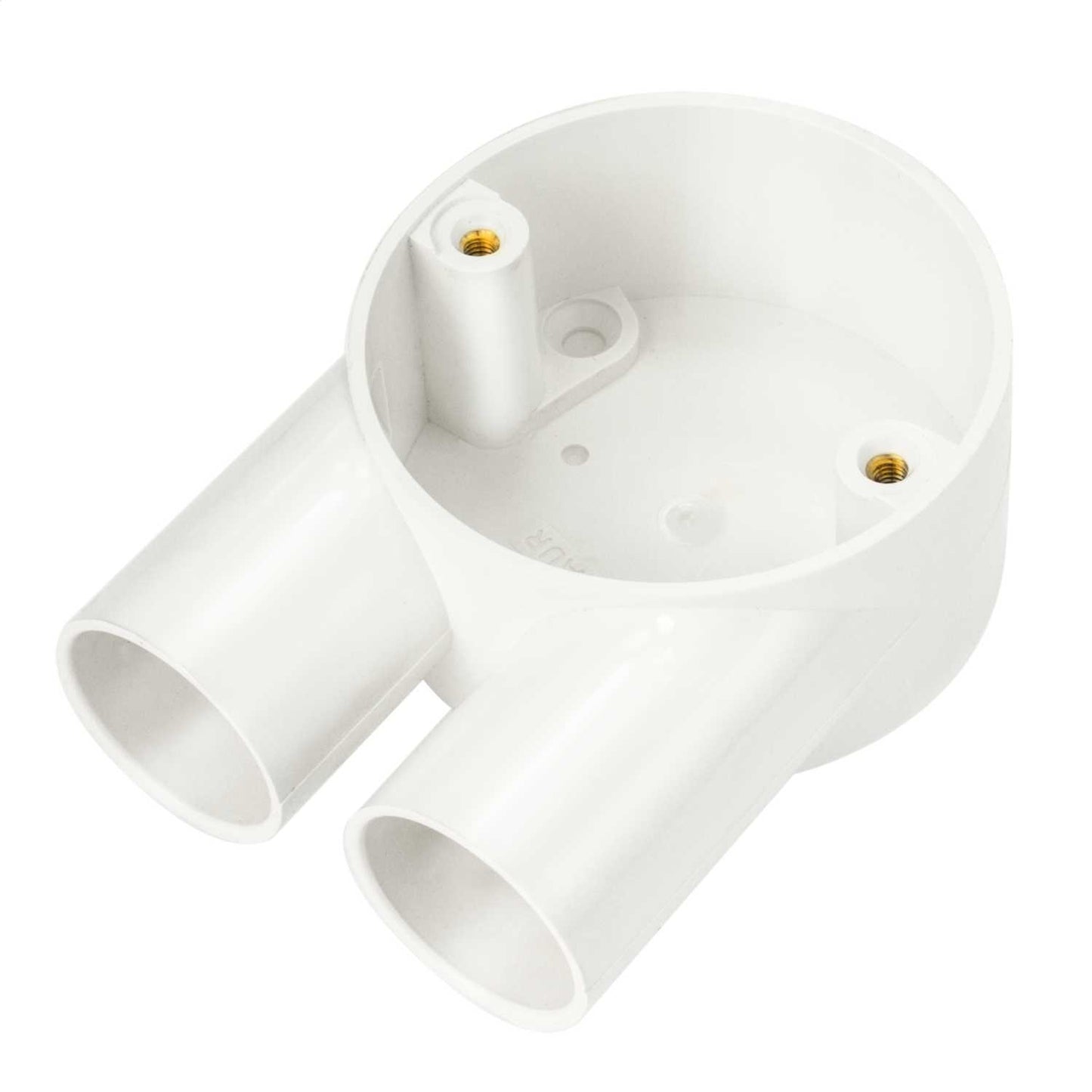 25mm PVC Conduit U Box White (Sold in 1's)