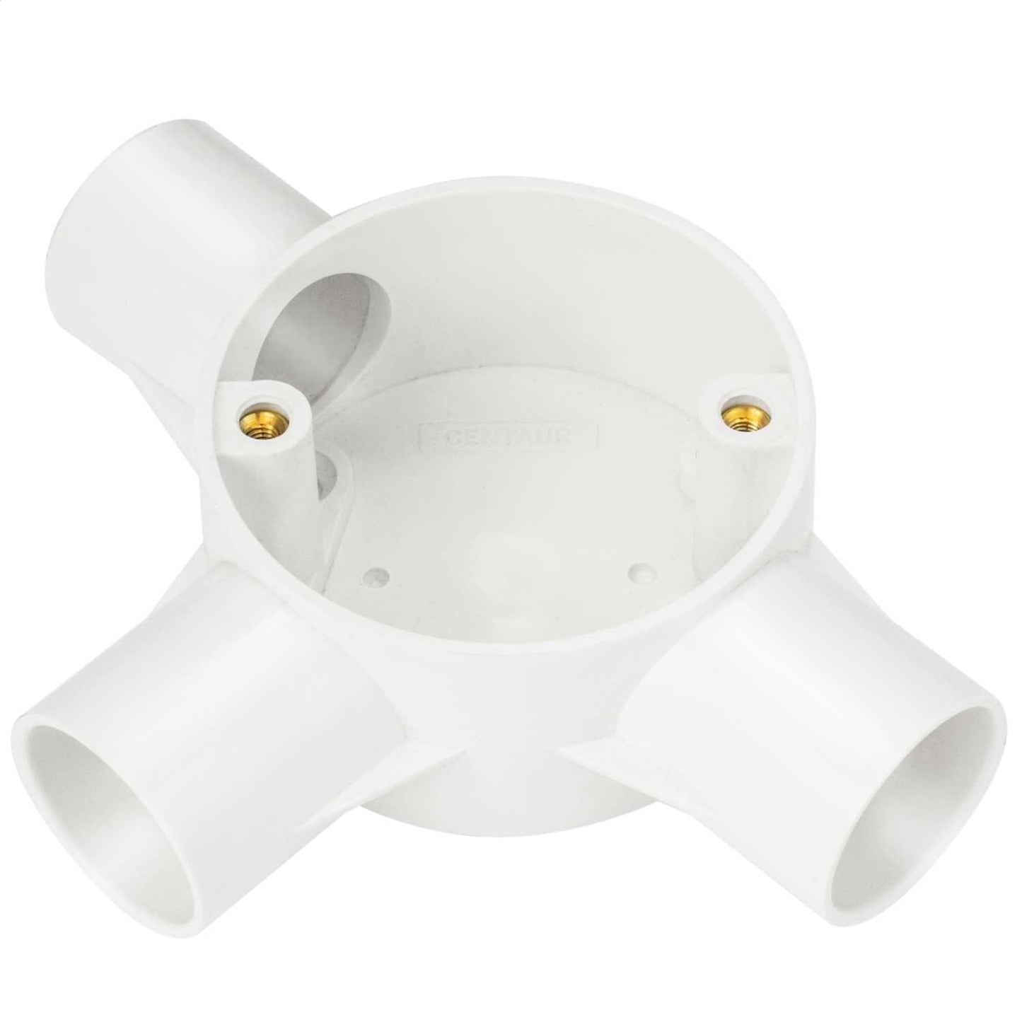 25mm PVC Conduit Tee Box White (Sold in 1's)