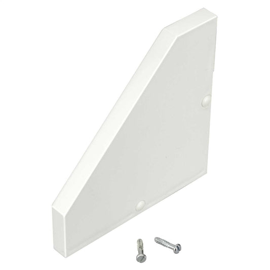 Centaur Bench Trunking End Cap White (Pack of 2)