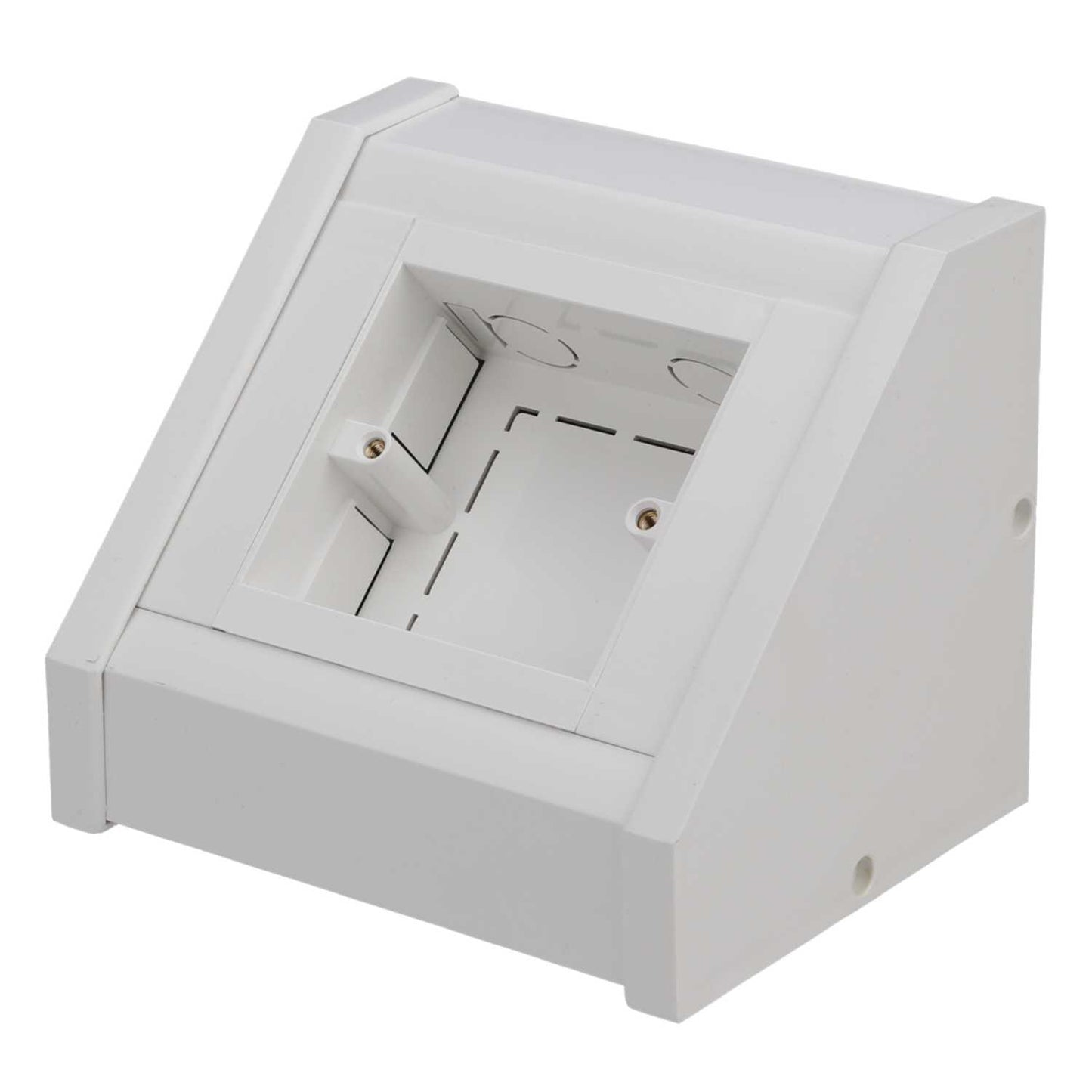 1 Gang Bench Trunking Unit White (Sold in 1's)