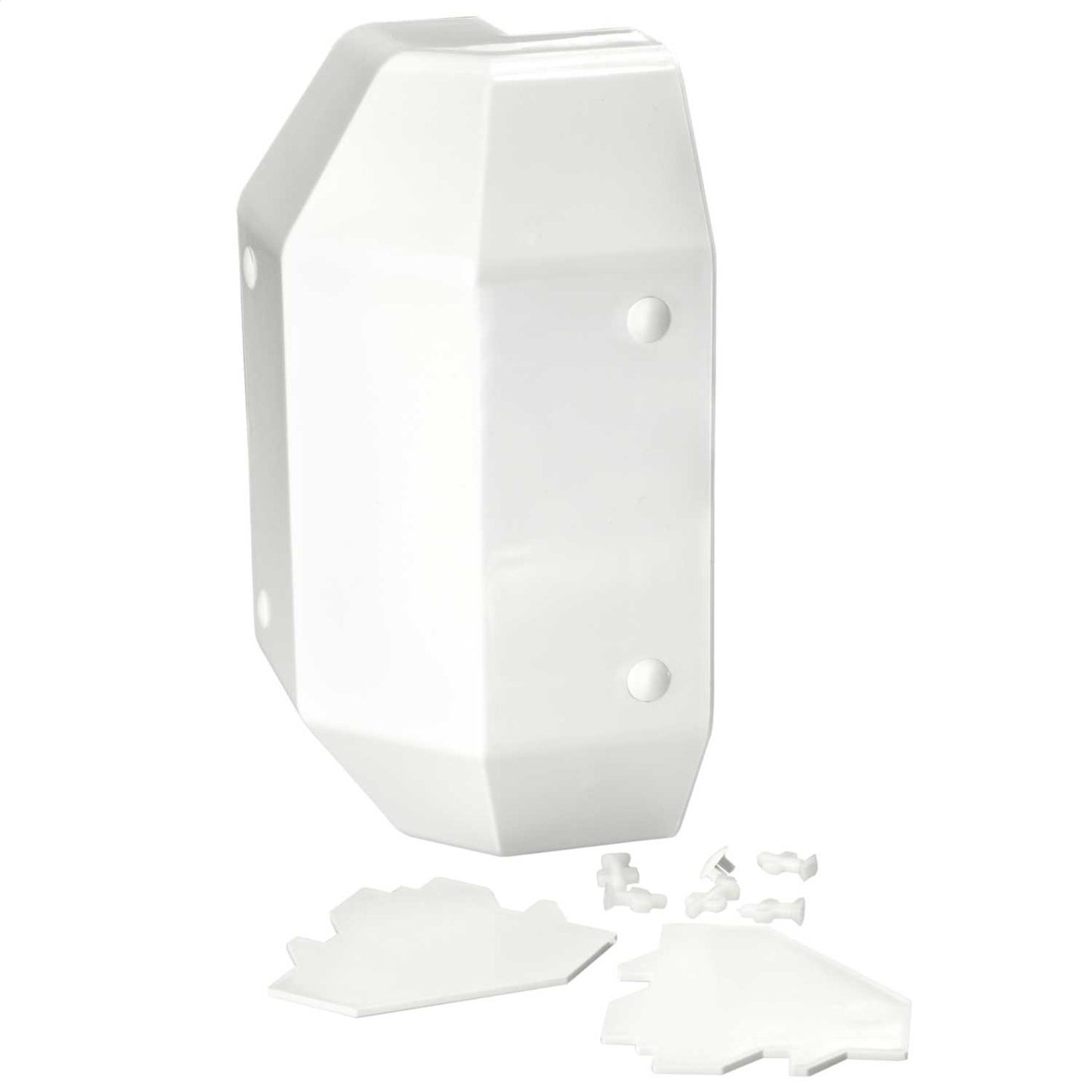 Chamfered Trunking External Angle White for ACD 2 (Sold in 1's)