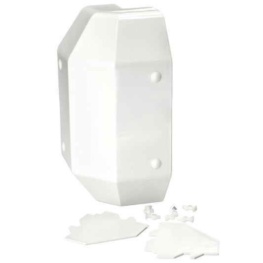 Chamfered Trunking External Angle White for ACD 2 (Sold in 1's)