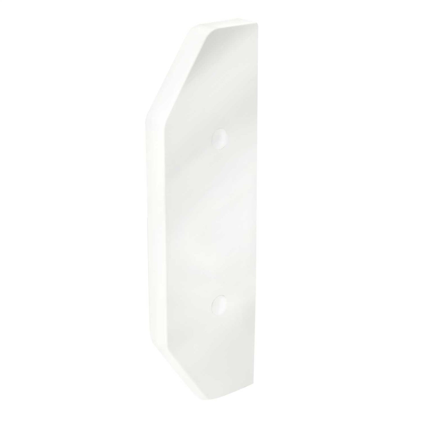 Centaur Chamfered Dado Trunking End Cap White for ACD 2 (Pack of 2)