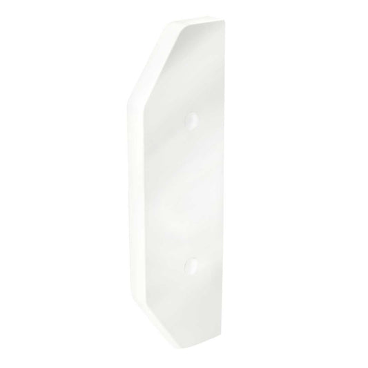Centaur Chamfered Dado Trunking End Cap White for ACD 2 (Pack of 2)