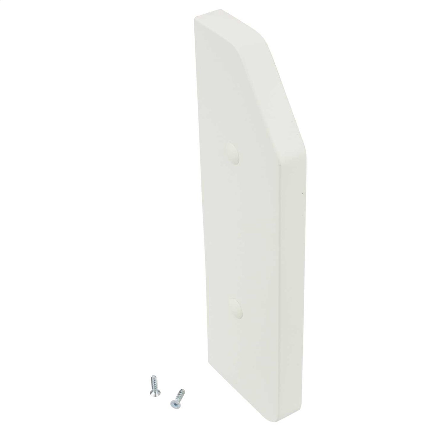 Centaur Skirting Trunking Left Hand End Cap White for Askt 3 (Pack of 2)
