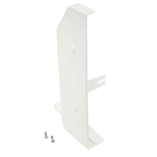 Centaur Skirting Trunking Right Hand End Cap White for Askt 3 (Pack of 2)