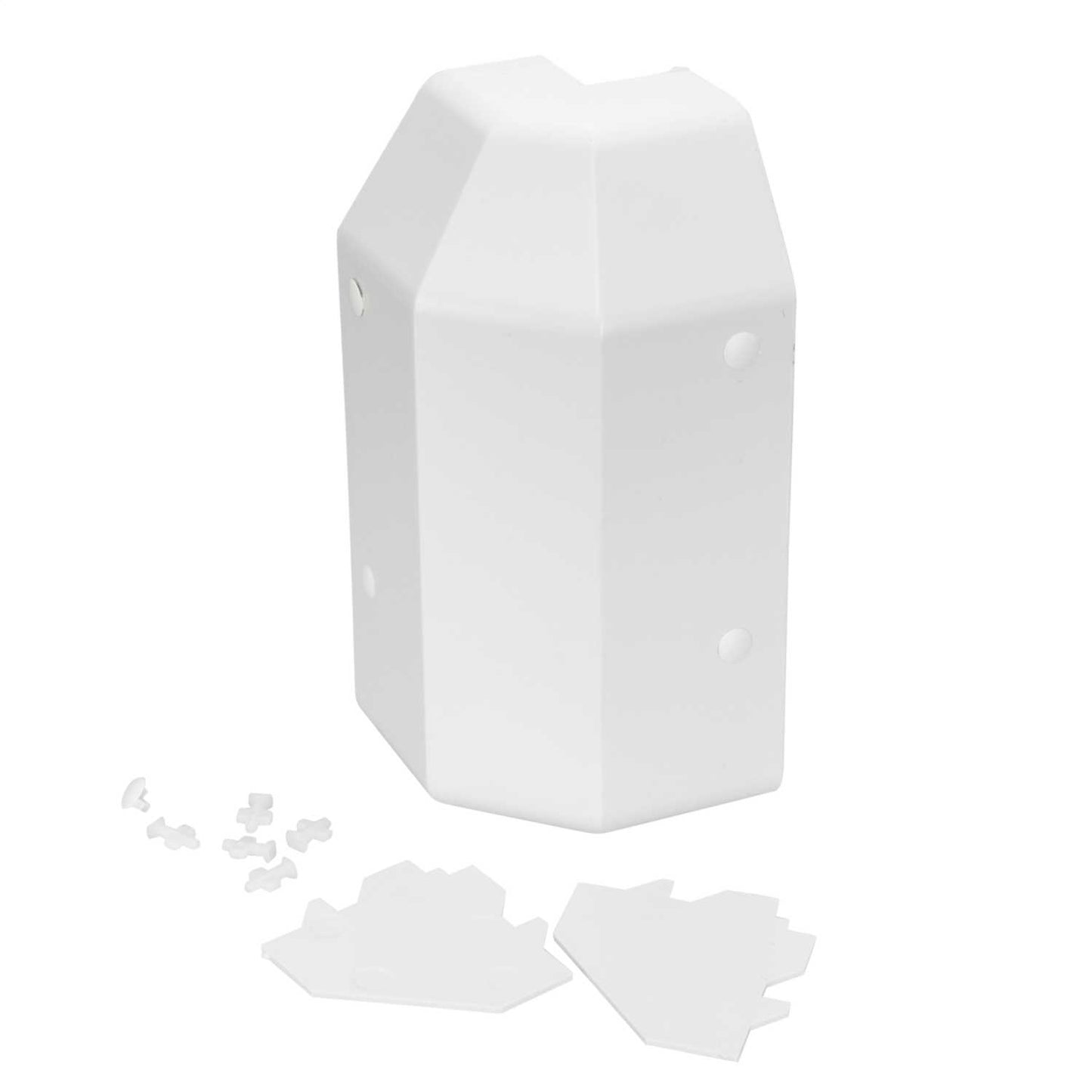 Skirting Trunking External Angle White for Askt 3 (Sold in 1's)