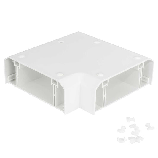 Chamfered Dado Trunking Flat Angle White for ACD 4 (Sold in 1's)