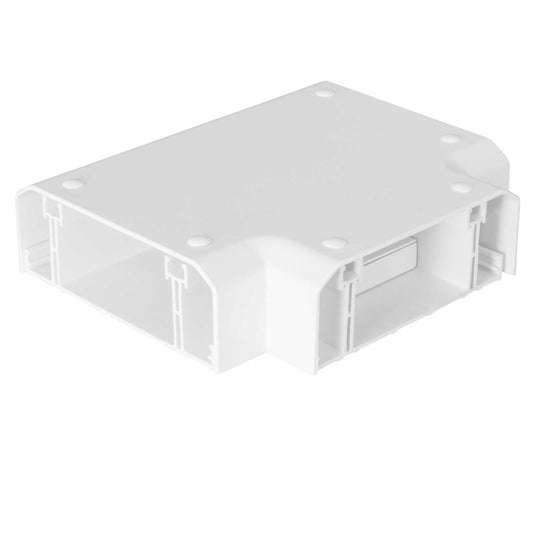 Chamfered Dado Trunking Flat Tee White for ACD 4 (Sold in 1's)