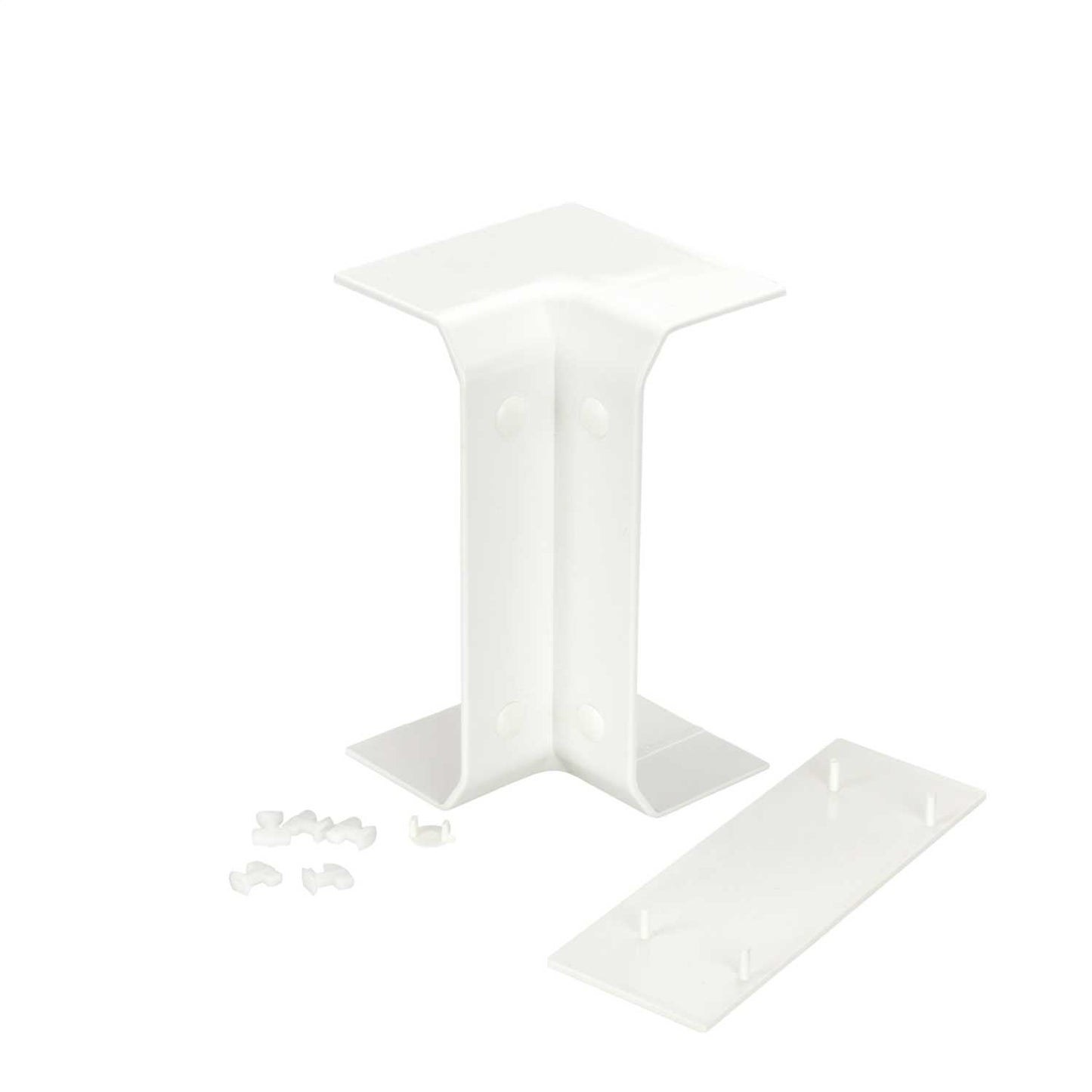 Chamfered Dado Trunking Internal Angle White for ACD 4 (Sold in 1's)