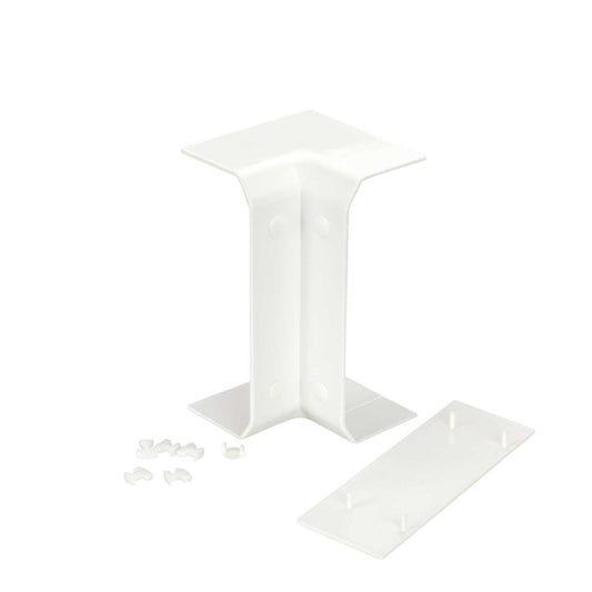 Chamfered Dado Trunking Internal Angle White for ACD 4 (Sold in 1's)