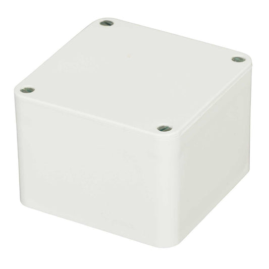 75mm x 75mm x 50mm Adaptable Box White (Sold in 1's)