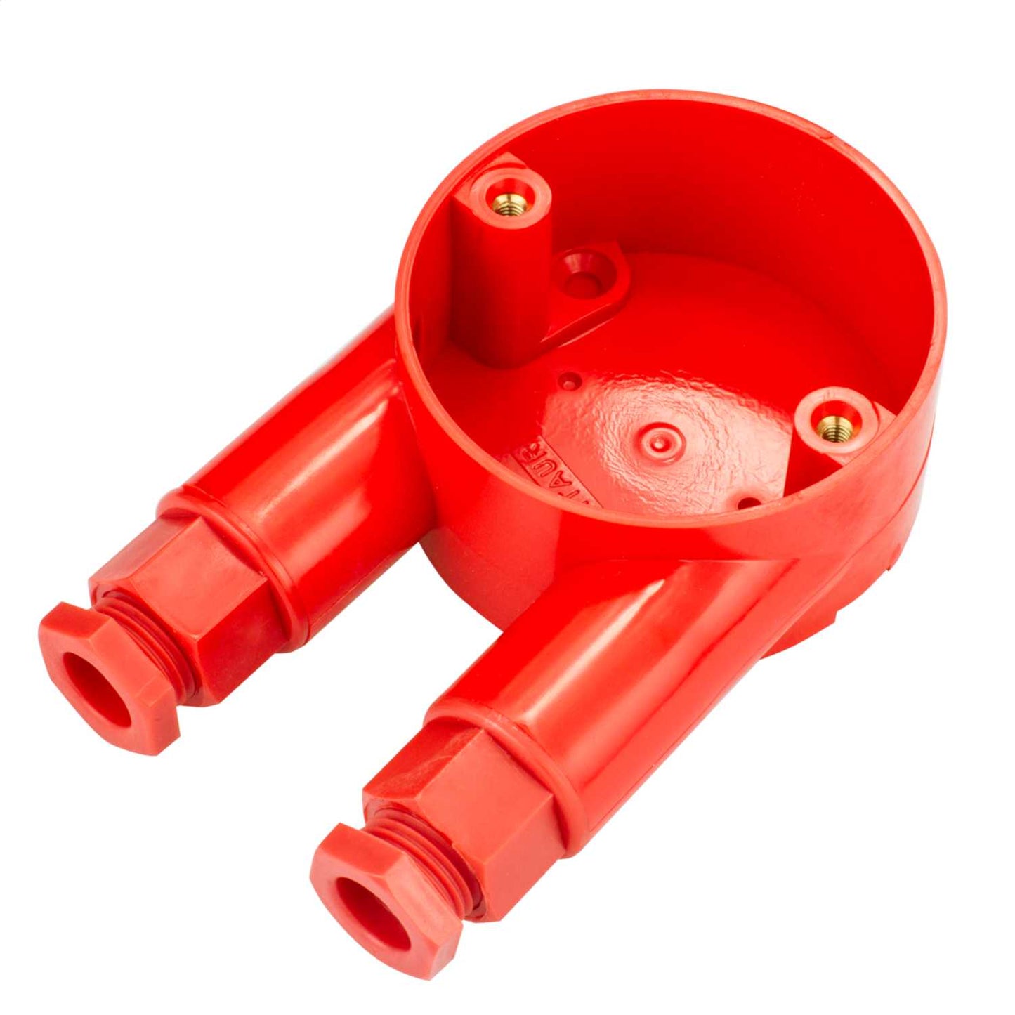 20mm PVC Conduit U Box Red with Glands (Sold in 1's)