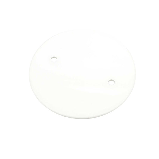 Overlapping Conduit Box Lid White (Sold in 1's)