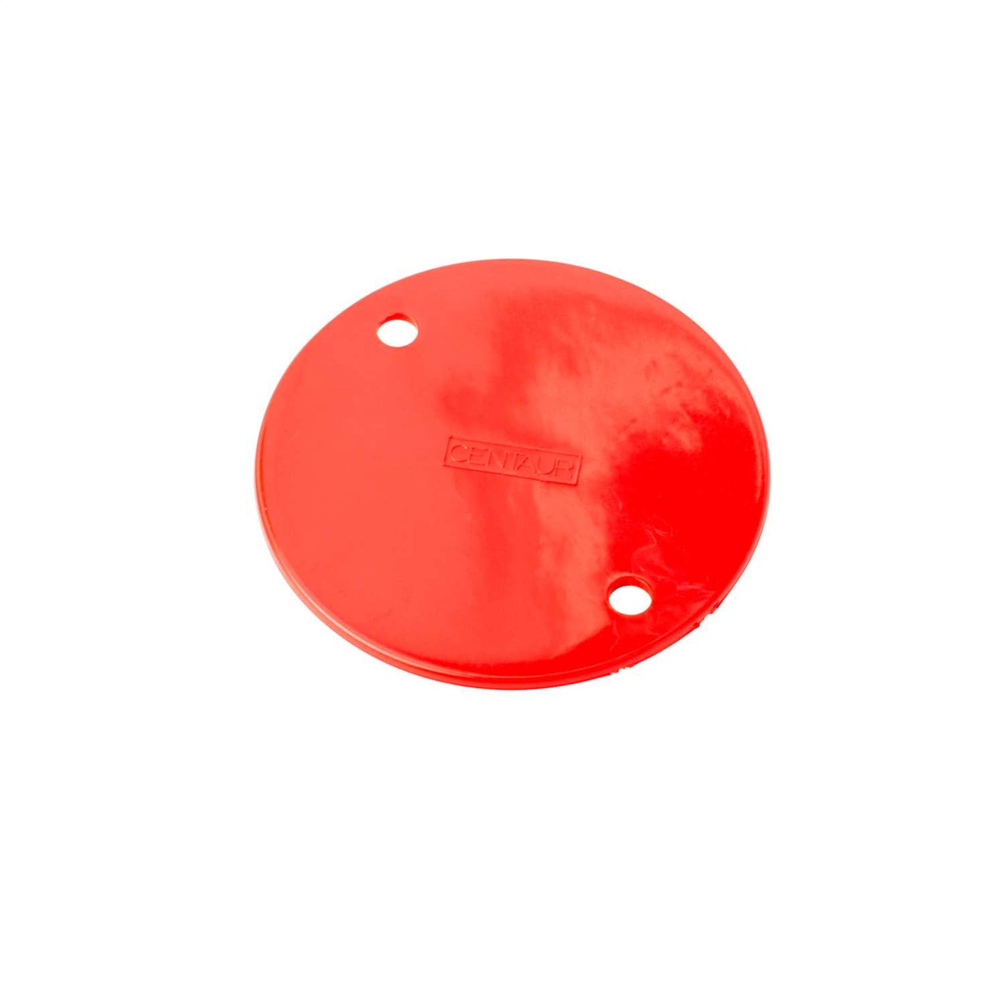 Circular Conduit Box Lid Red (Sold in 1's)