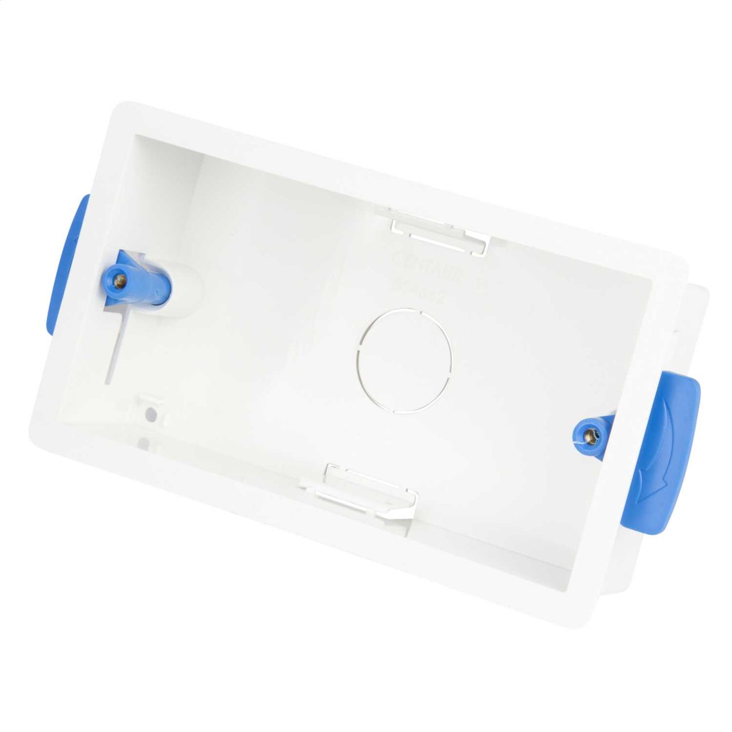 2 Gang Dry Lining Box 35mm White (Sold In 1's)