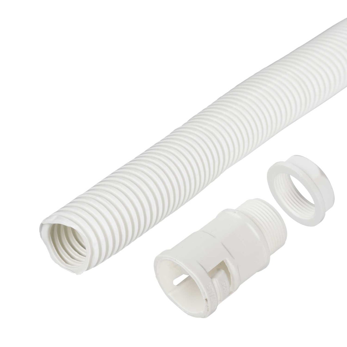 Centaur 25mm Conduit Contractor Pack White (10m Reel and 10 Glands)