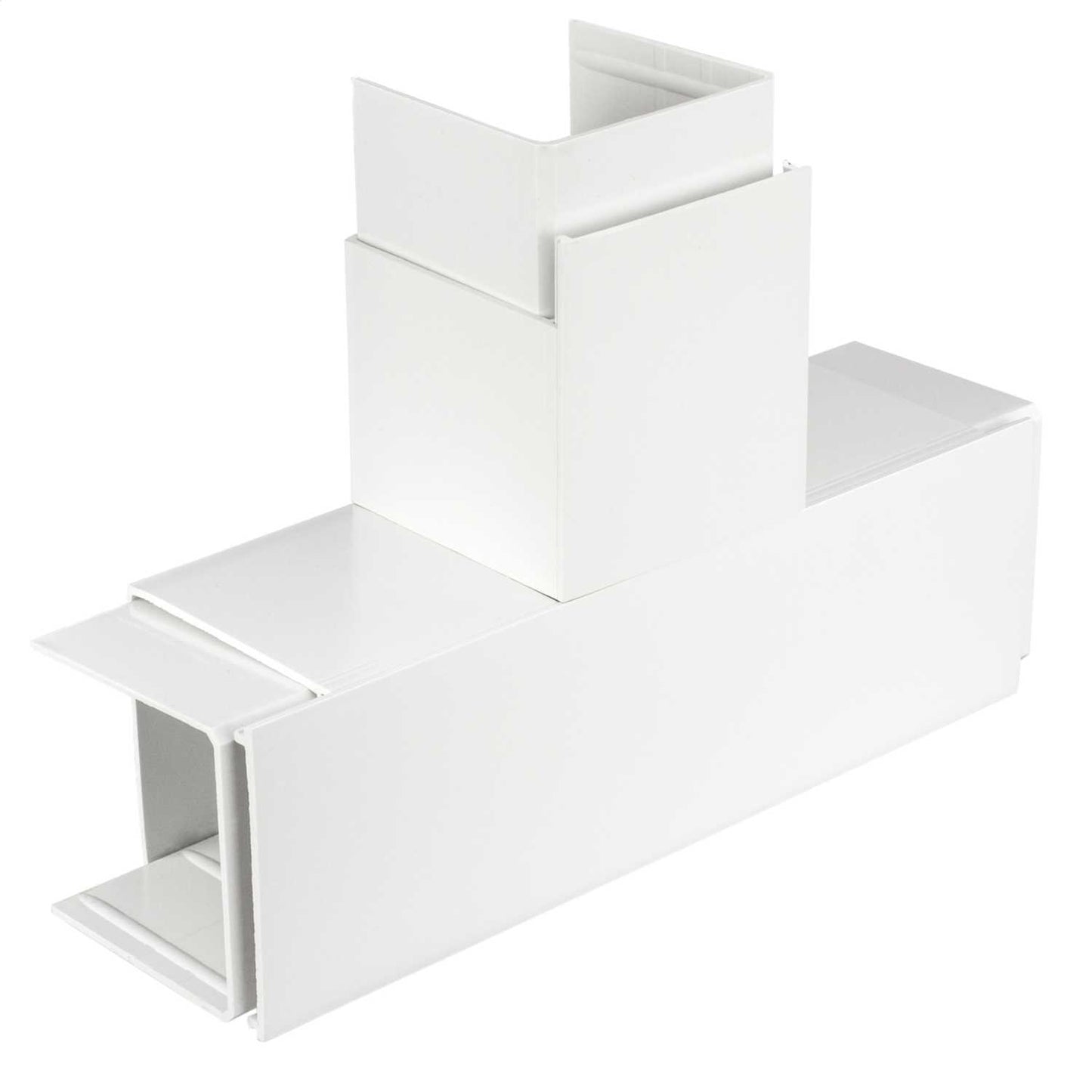 100mm x 100mm Flat Tee White for CMXT44W (Sold in 1's)