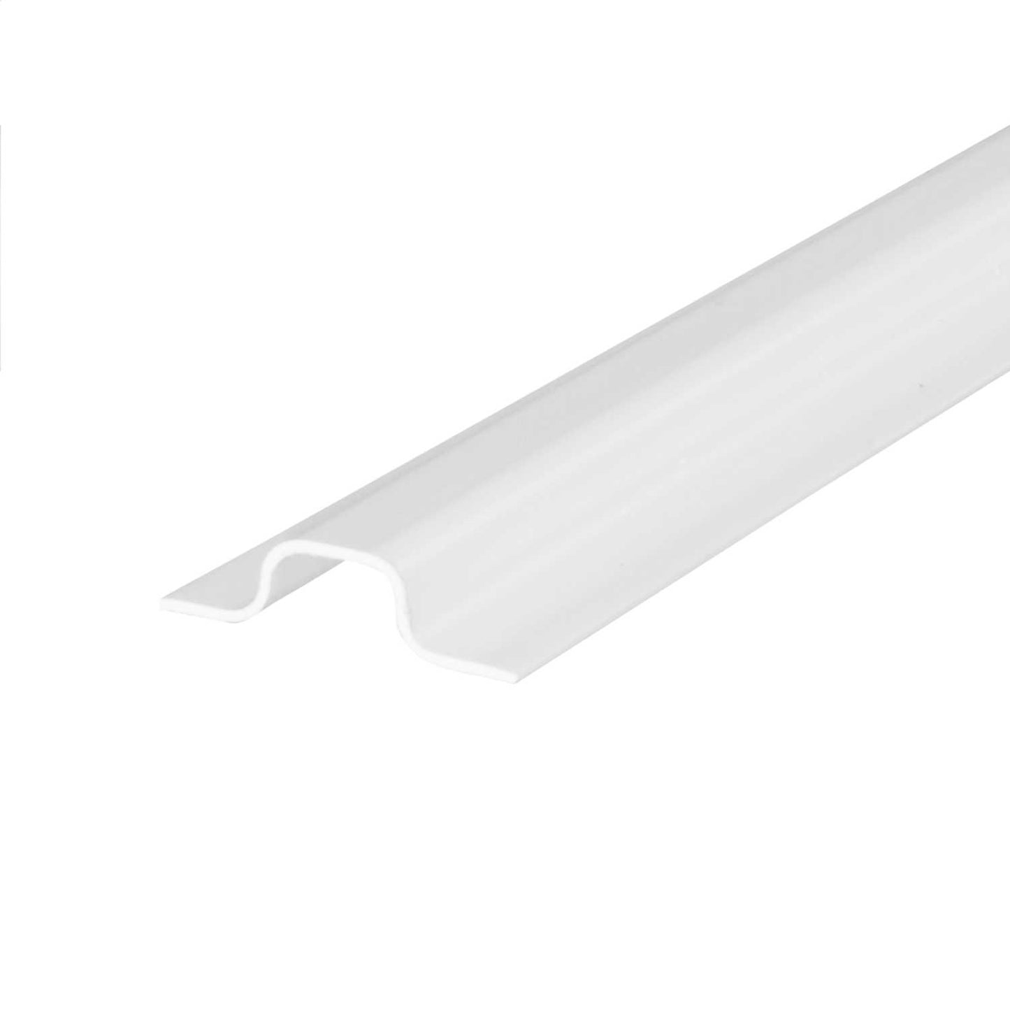 Centaur 13mm PVC Channel Capping White (2m Length)