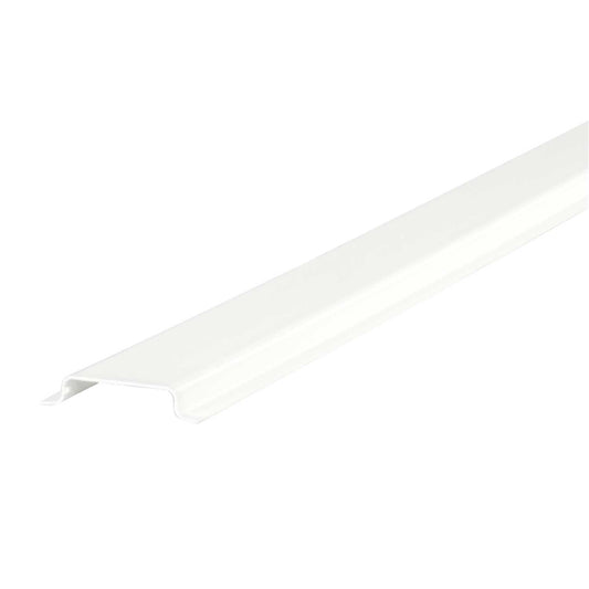Centaur 38mm PVC Channel Capping White (2m Length)